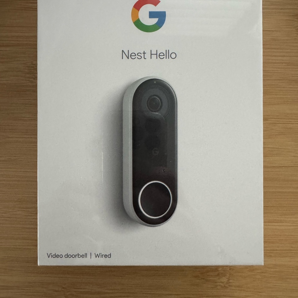 Google Nest Hello Video Doorbell - New/Box is Still Sealed